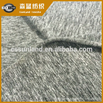 Gebürstetes Fleece-Material aus 87% Polyester, 13% Spandex-Melange-Single